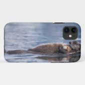 zee otter, Enhydra lutris lutris Case-Mate iPhone Case (Achterkant (horizontaal))