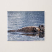 zee otter, Enhydra lutris lutris Legpuzzel (Horizontaal)