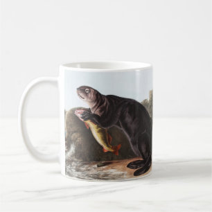 Zee Otter (Enhydra marina) Illustratie Koffiemok