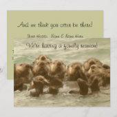 Zee Otter Family Reunion Kaart (Voorkant / Achterkant)