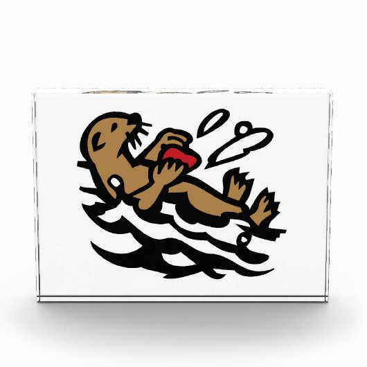 Zee otter fotoblokken (Voorkant)