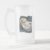 Zee otter Frosted Beer Mok (Links)