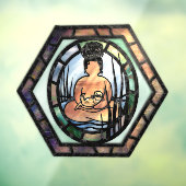 Zee Otter Goddess Window Cling Raamsticker (Vel 3)