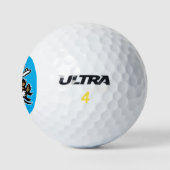 Zee otter Golf Balls Golfballen (Logo)