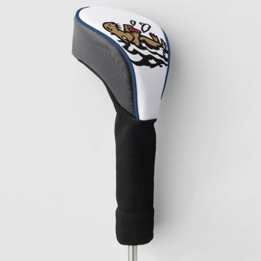 Zee otter Golf Head-Hoesjes Golfheadcover (Schuin)