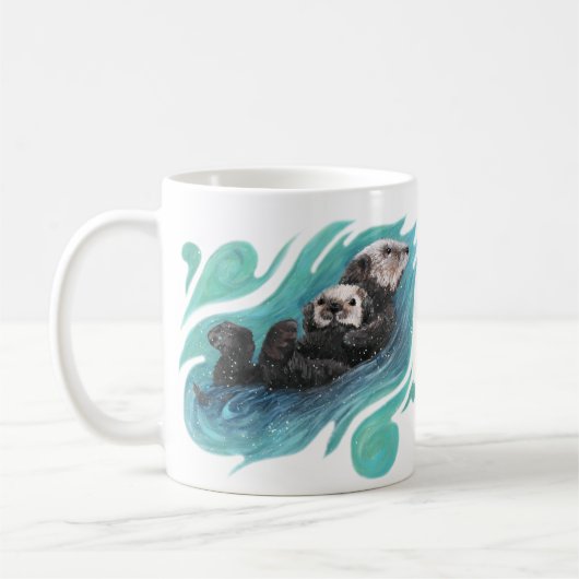 Zee Otter Koffiemok (Links)