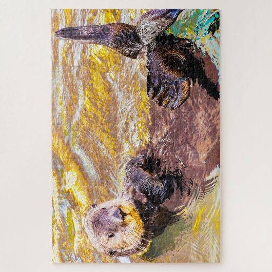 Zee Otter Legpuzzel (Verticaal)