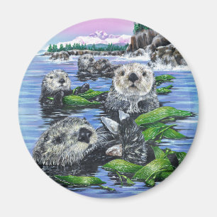 Zee Otter Magnet