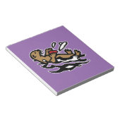 Zee otter notitieblok (Schuin)