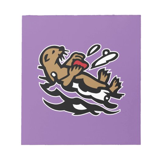 Zee otter notitieblok (Voorkant)