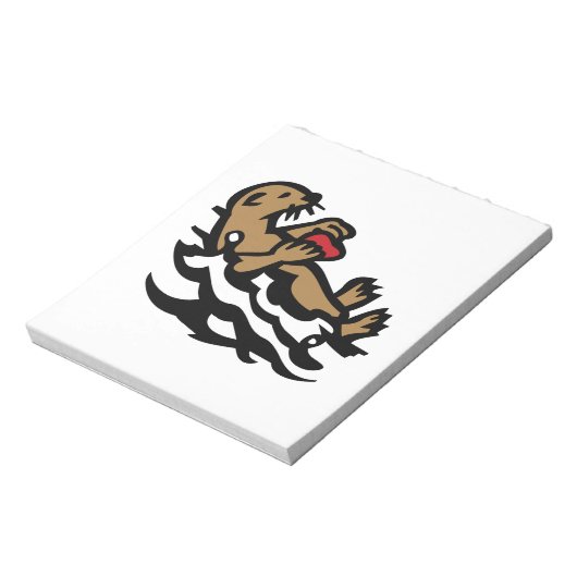 Zee otter notitieblok (Linkerzijde)