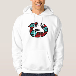 Zee Otter - NW Native Indian Style Pullover Hoodie
