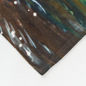 Zee Otter Painting Fleece Deken (Hoek)