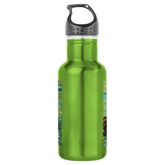 Zee Otter Painting Waterfles (Achterkant)