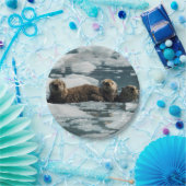 Zee Otter Papieren Bordje (Feest)