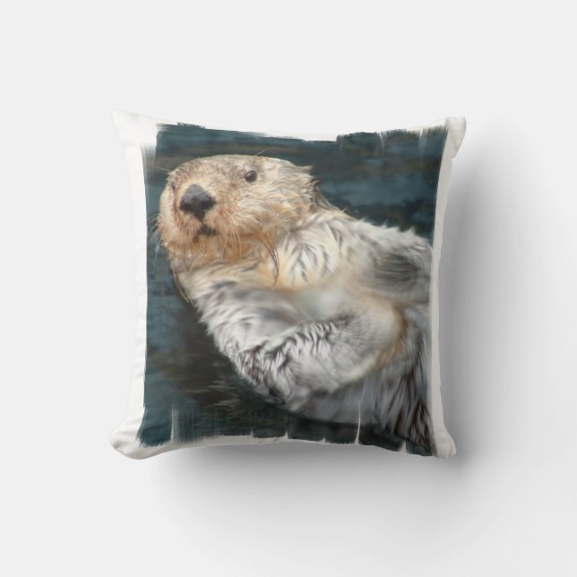 Zee Otter Pillow Kussen (Voorkant)