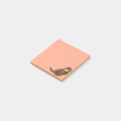 Zee otter post-it® notes (Schuin)