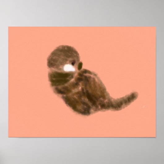 Zee otter poster (Voorkant)