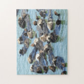 Zee Otter Raft Jigzaag Puzzle #2 Legpuzzel (Verticaal)