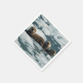 Zee Otter Servet (Hoek)