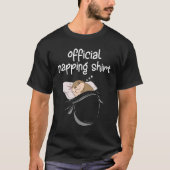 Zee Otter Slaping Shirt Vrouwen Pajamas Outfit Nap (Voorkant)