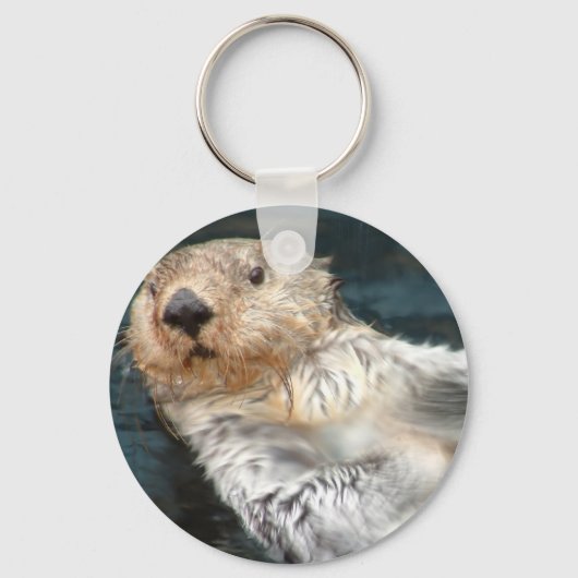Zee Otter Sleutelhanger (Voorkant)