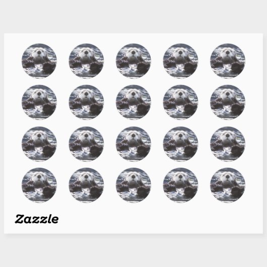 Zee Otter Stickers (Vel)