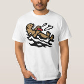 Zee otter t-shirt (Voorkant)