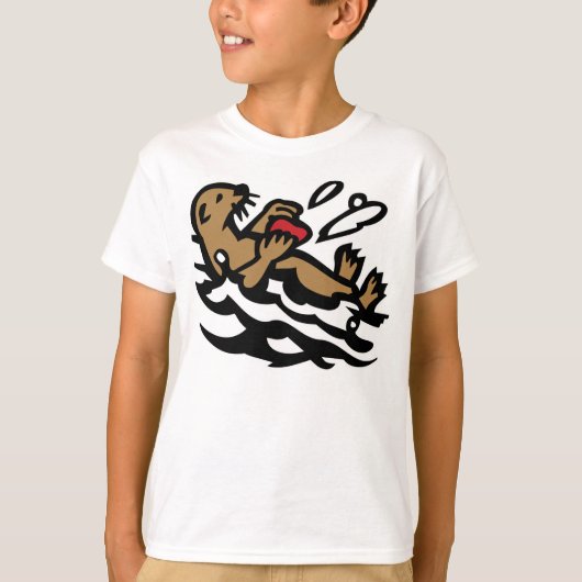 Zee otter t-shirt (Voorkant)