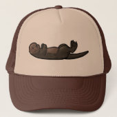 Zee Otter Trucker Pet (Voorkant)