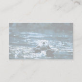 Zee Otter Visitekaartje (Achterkant)