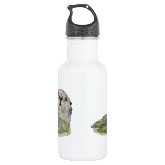 Zee Otter Waterfles (Achterkant)