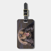 Zee Otters, Enhydra lutris 6 Bagagelabel (Voorkant verticaal)