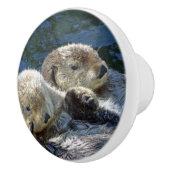 Zee Otters Keramische Knop (Rechts)