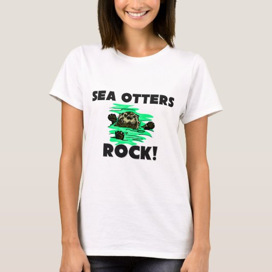 Zee Otters Rock T-shirt (Voorkant)