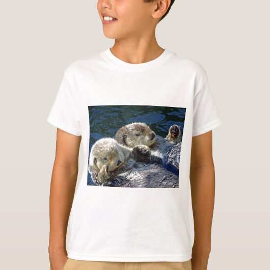 Zee-otters T-shirt (Voorkant)