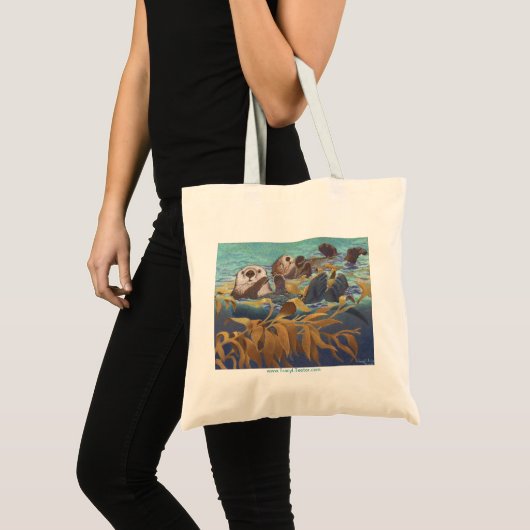 Zee Otters Tote Bag (Voorkant (product))
