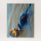 Zee Otters van onze zeeen Legpuzzel (Verticaal)