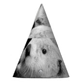 Zee otters: zwart wit paar. feesthoedjes (Links)