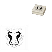 Zee Paar Rubberstempel (Gestempeld)