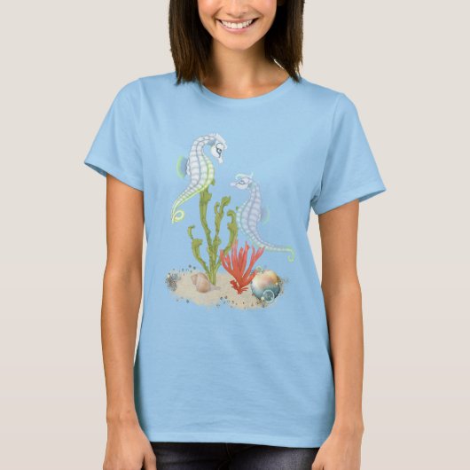 Zee Paar T-shirt (Voorkant)