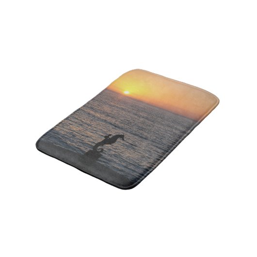 Zee paard badmat (Gekanteld)