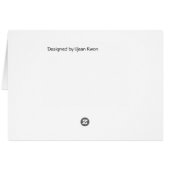 Zee Paard Blank Kaart (Achterkant Horizontaal)