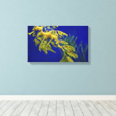 Zee paard canvas afdruk (Insitu (Houten vloer))