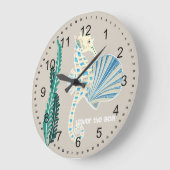 Zee paard grote klok (Hoek)