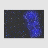 zee-paard in licht tissuepapier (Voorkant)