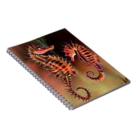 Zee paard notitieboek (Rechterzijde)