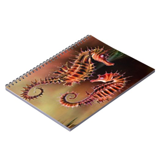 Zee paard notitieboek (Linkerzijde)