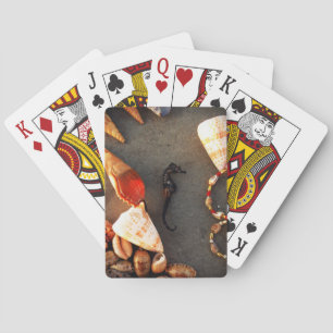 Zee paard pokerkaarten