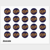 Zee Paarden Dank u Stickers (Vel)